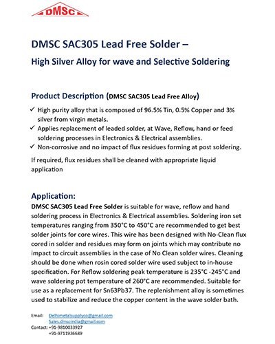 Lead Free Solder